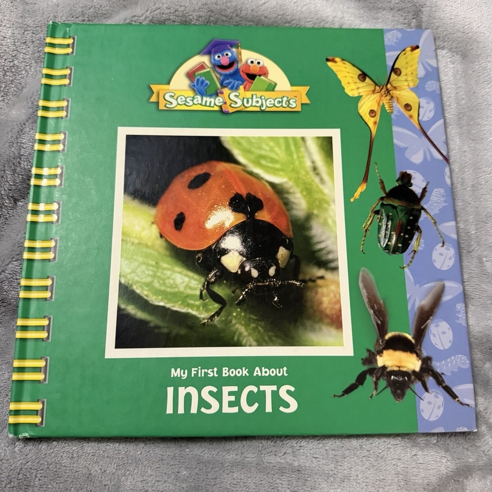 Sesame Subjects My First Book About Insects Kama Einhorn Childrens Hardcover